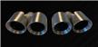 Sorties inox - 2 x 88 biseautées brossées SCART # 997 3.8  (3.6 avec silencieux Scart) 05-08