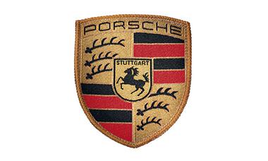 Écusson à coudre - moyen - 67x50 mm - [Porsche Origine]