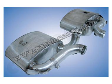 993 Turbo / GT2 95-98 Silencieux inox Export # CARGRAPHIC #