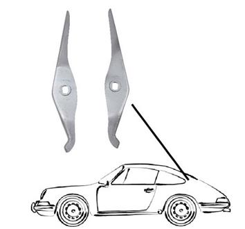 Support de fixation de charniere capot arrière (la paire) # 911 65-86