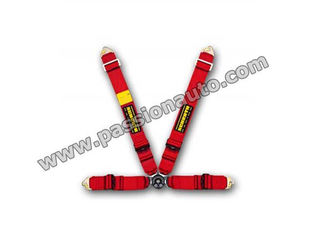 Harnais 4 points FIA - Rouge # Schroth - 40201