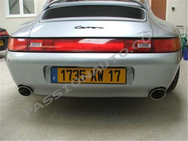 Porsche 993 c2s et c4s Acier Inoxydable d'Échappement Silencieux Set Droite U à Gauche