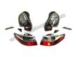 Kit Phares AV blanc + AR blanc-rouge # 996 sans lave-phare