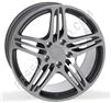 4 jantes 19p style 458 # 8.0 AVANT - 11.0 ET51 ARRIERE