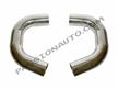 Boxster 986 Jeu de 2 coudes inox # -DANSk-