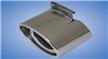 Boxster 986 2.7-3.2s 00-04 Silencieux inox 150x95mm roulées, biseautées, perfo # CARGRAPHIC #