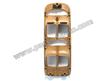 Entourage boutons LVE - conducteur - beige # Cayenne 03-10