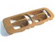 Entourage boutons LVE - conducteur - beige # Cayenne 03-10