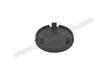 Bouton factice rond - Noir # Boxster 00-02