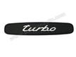 Logo de plage arriere - sigle Turbo # 996 Turbo