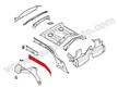 Longeron ARRIERE extérieur - Droite # Boxster 986-987