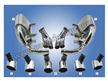 996 GT3 serie 1. 99-01 Sorties inox ovales # CARGRAPHIC #