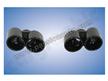 997 DFI 09-11 Sorties inox noires 4x89mm biseautées # CARGRAPHIC #