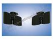 997 DFI 09-11 Sorties inox noires 4x89mm biseautées # CARGRAPHIC #