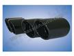 997 DFI 09-11 Sorties inox noires 4x89mm biseautées # CARGRAPHIC #