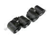 Sorties inox - 2 x 88 noir mat # 997 carrera ph2 2009-2012 sauf PSE