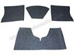 Kit complet moquette # 911 65-73 coupé NOIR / gris anthracite standard