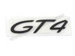 Sigle GT4 # noir # Cayman 981 2016