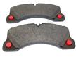 Plaquettes AVANT # 957 Cayenne 07-10 etriers rouges  PREMIUM