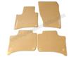 Tapis de sol - 4 pieces - Climatronic, sans CFC - # Beige louxor # Cayenne E2