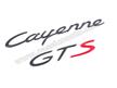 Sigle Cayenne GTS - Noir/Rouge # Cayenne 957 ph2