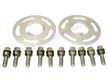 Elargisseur 7mm alu avec centreur # la paire