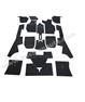 Kit complet moquette # 911 69-73 targa POIVRE ET SEL / velours Haargarn
