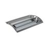 Grille AVD chromée plastique # 911 69-72