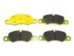Plaquettes AVANT - sport # Boxster 981 - Cayman 981 2012-2016 - Boxster/S 982 - Cayman/S 982 - PAGID JAUNE RS29