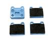 Plaquettes ARRIERE Pagid Bleue RS42 # 911 3.2 sans temoin