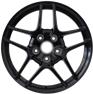 4 jantes 19p style 1053 Noir Brillant # 997 c4-4s, turbo