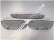 Grilles de protection noires - Kit complet calandre pare-chocs AV # 987.2 Boxster S Manuelle 09-12