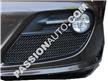 Grilles de protection noires - Kit complet calandre pare-chocs AV # 987.2 Cayman 09-12