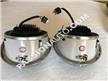 Paire de Phares LED # 911 # 912 # 964 - Entourage Chrome / glace lisse