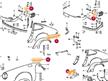 kit joints d´ailes # 911 1976-1989
