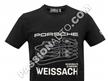 T-shirt Porsche homme noir - L