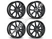 4 jantes 21p - MSW48 noir mat # Macan