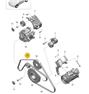 Galet Enrouleur courroie d´accessoire # Cayenne E1 Diesel 07-10