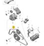 Galet Enrouleur courroie d´accessoire # Panamera Diesel 10-16