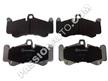 Plaquettes AVANT Brembo HP2000 # 997 biturbo 07-12 - GT3 07-09 - 996 GT2 01-05