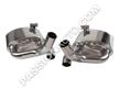 Kit silencieux sport inox poli - Super Sound # 997 09-12 (sauf GT2/GT3/Turbo) -DANSK-