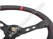 Volant performance 3 branches surpiqures rouges - [Porsche Origine]