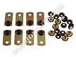 Kit fixation pour tapis moquette de coffre - 8 pièces # 911 65-94 - 912 65-69