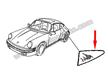Vitre de custode arriere Gauche - Clair # 911 76-89