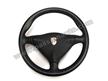 Volant cuir 3 branches avec airbag - NOIR # Boxster 986