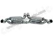 Boxster 987 05-08 Echappement sport inox A VALVES + 2 sorties 89mm perforees # CARGRAPHIC #