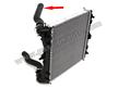 Durite d´eau en haut (aller) du radiateur AVG # 996 bvm6 (sf 4s-tbo)