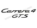 Sigle CARRERA 4 GTS - noir # 997  