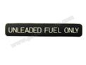 PLUS LIVRABLE / Etiquette carburant (unleaded) # 928 87-98 / 968 / 944 89-91 [Porsche Origine]  