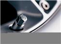 Capuchons valve logo Porsche + 4 valves - longs - SANS système contrôle pression des pneus  